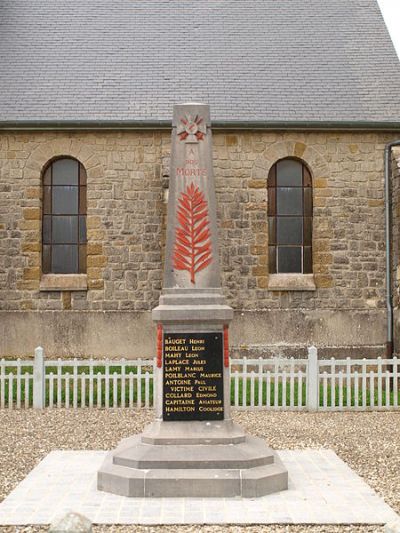 Oorlogsmonument Chevires