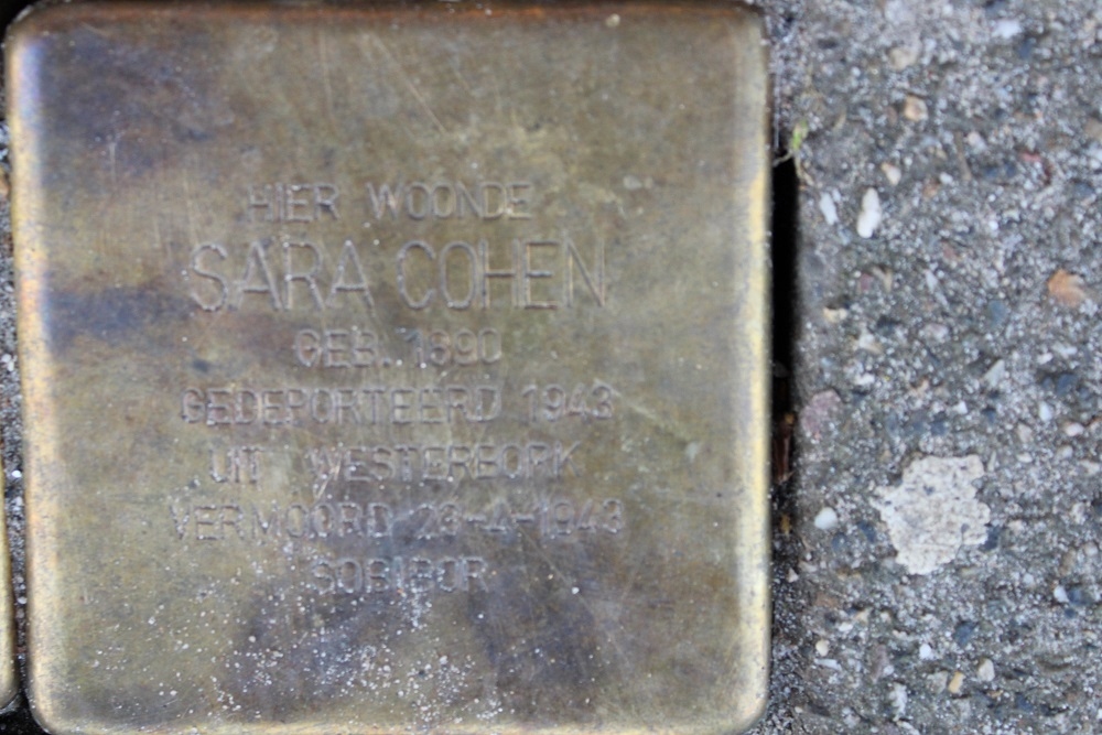 Stolpersteine Allard Piersonstraat 5 #3
