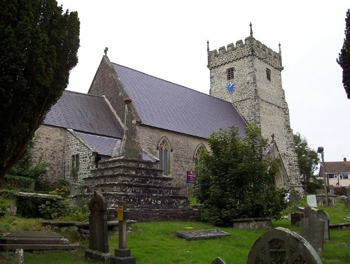 Commonwealth War Grave St. Bridget Churchyard #1