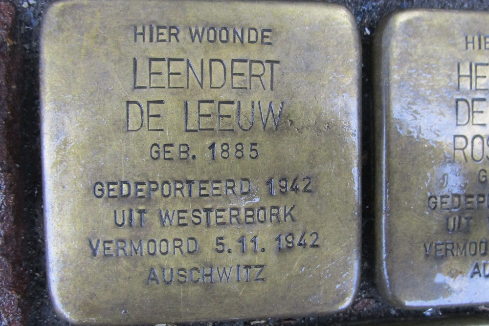 Stolpersteine Waagstraat 8 #2