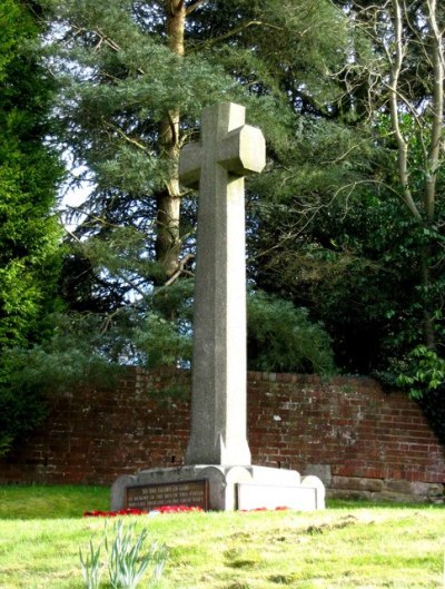 Oorlogsmonument Belbroughton #1