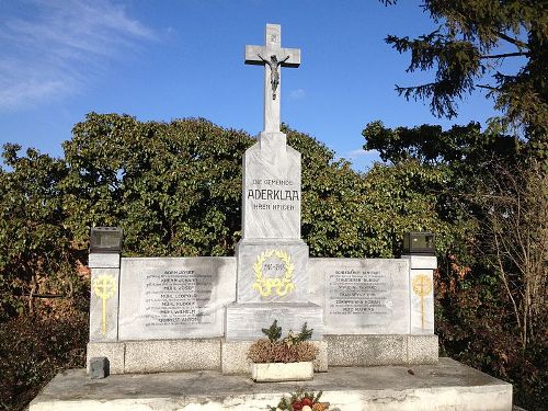 Monument Eerste Wereldoorlog Aderklaa #1