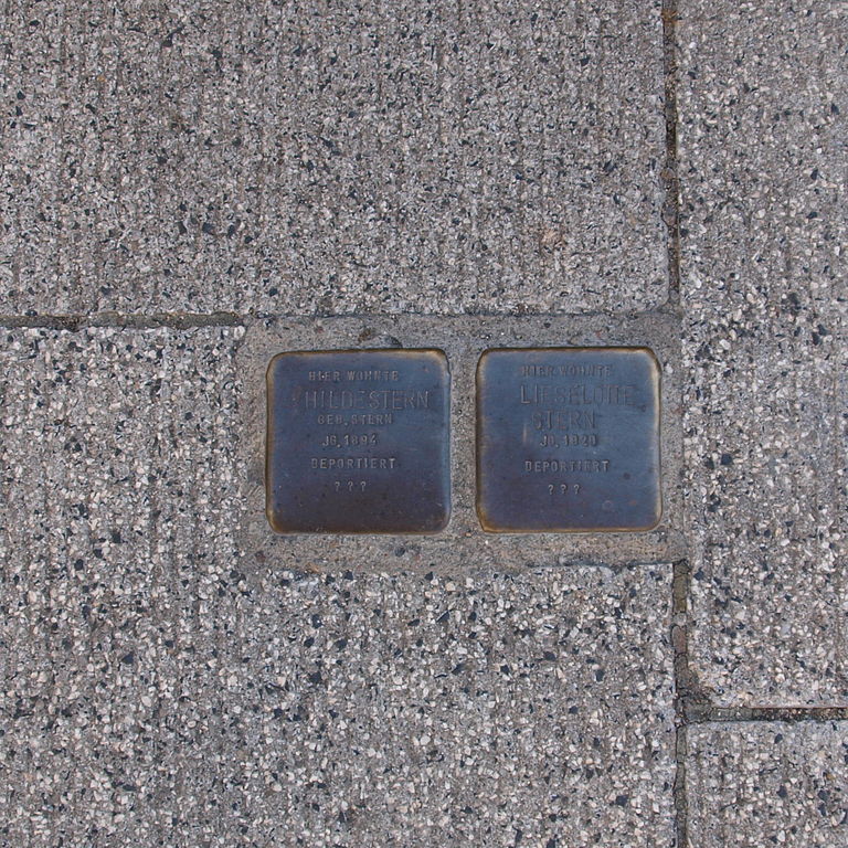 Stumbling Stones Rosenstraße 3