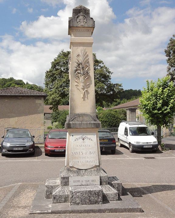 Oorlogsmonument Naves-Rosires