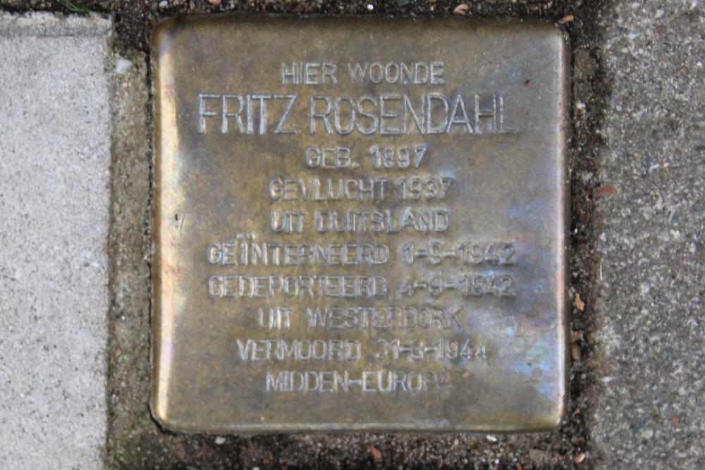 Stolperstein Roerstraat 105