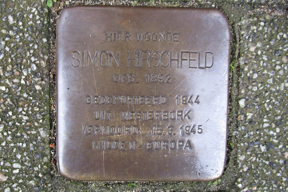 Stolperstein Treubstraat 9a #2