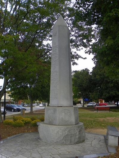Monument Veteranen Newton County #1