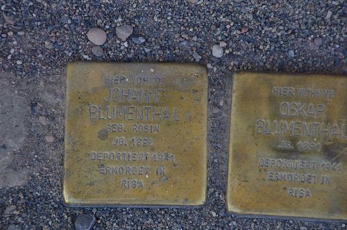 Stolpersteine Südstraße 6