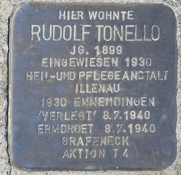 Stolperstein Oliverstrae 1 #1