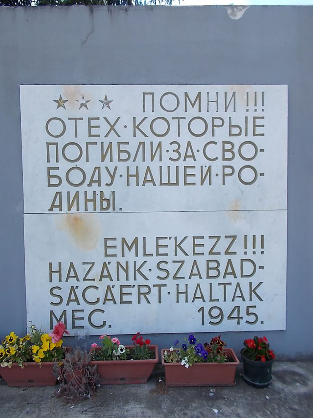 Sovjet Oorlogsgraven Bicske #3