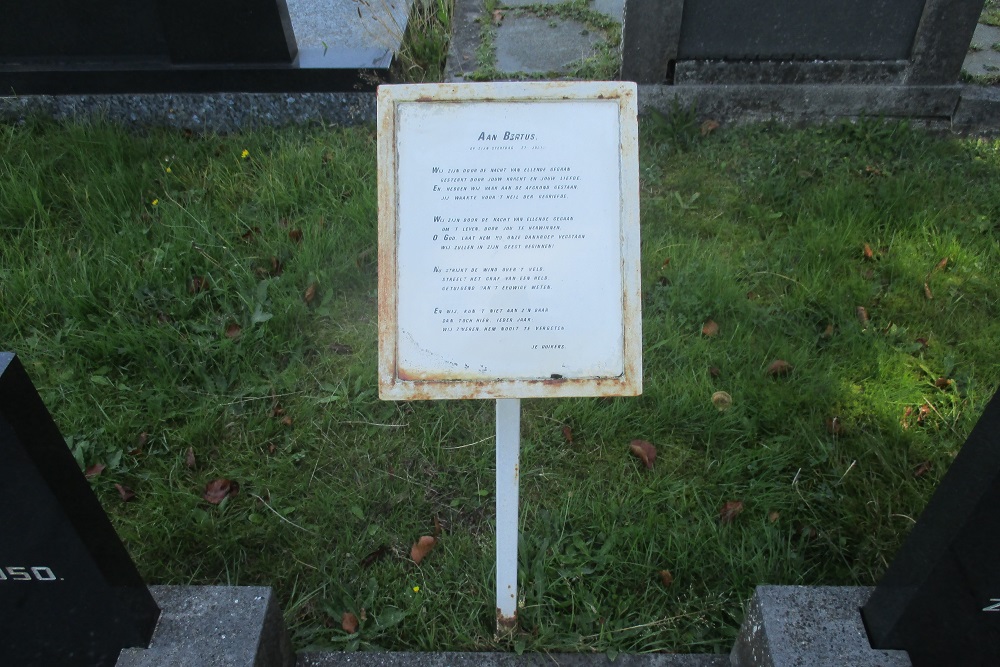 Monument Albertus Zefat Gemeentelijke Begraafplaats Odoorn