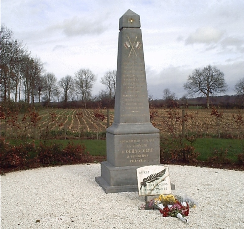 World War I Memorial Ochancourt #1