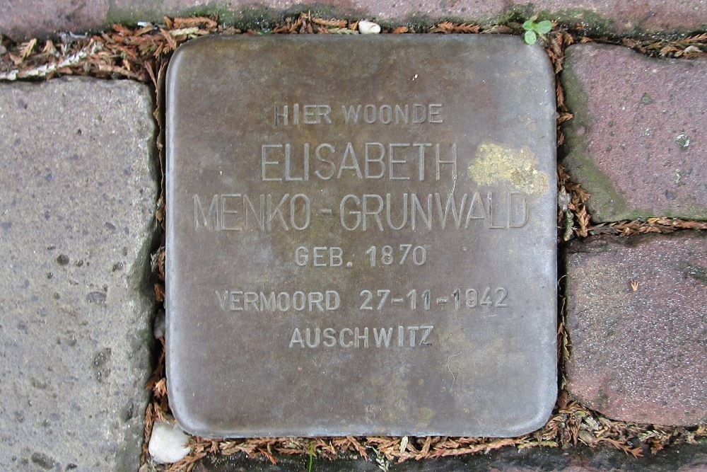 Stolpersteine Paul Krugerstraat 52 #4