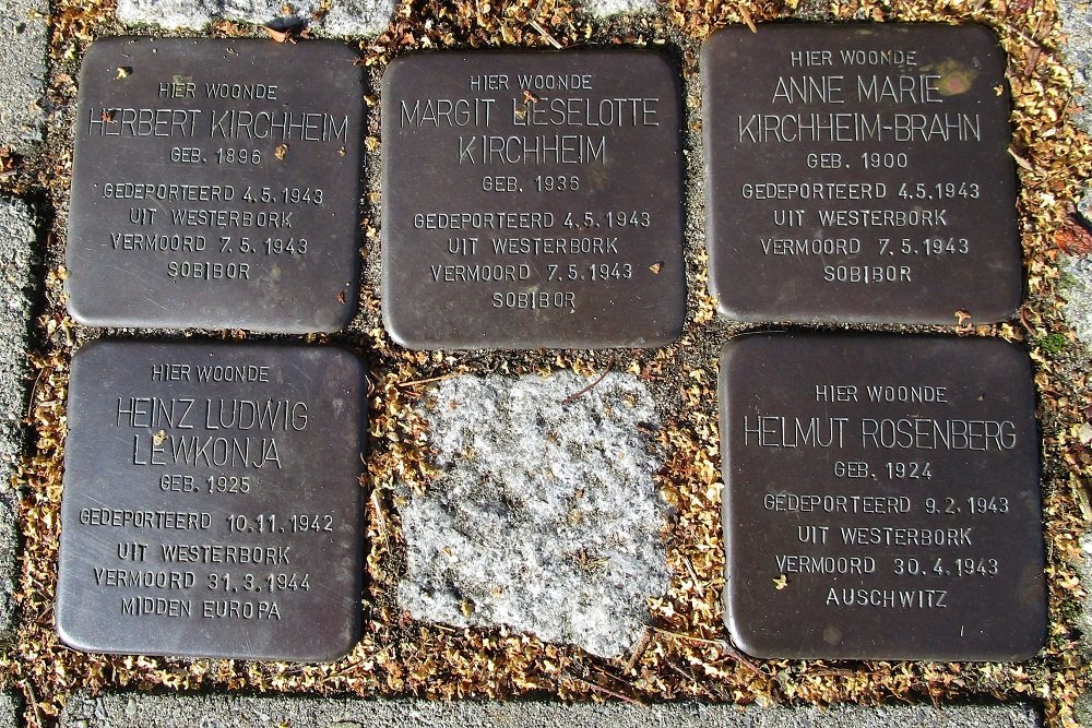 Stolpersteine Sophiastraat 37 #2