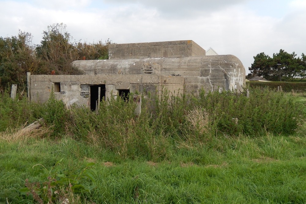 Sttzpunkt 259 Pechnelke - Vf Unterstand mit OB Flak