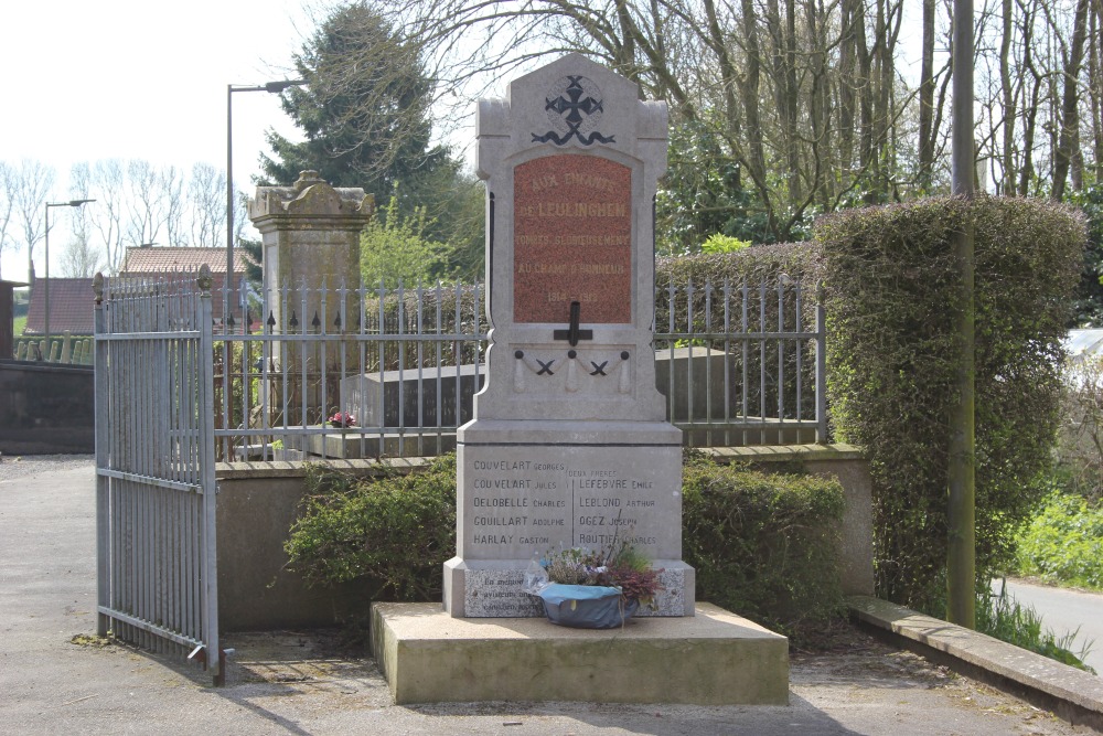 Monument Eerste Wereldoorlog Leulinghem #1