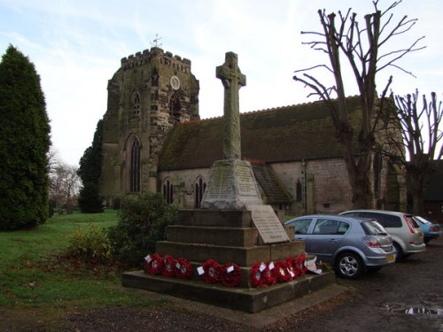 Oorlogsmonument Polesworth #1