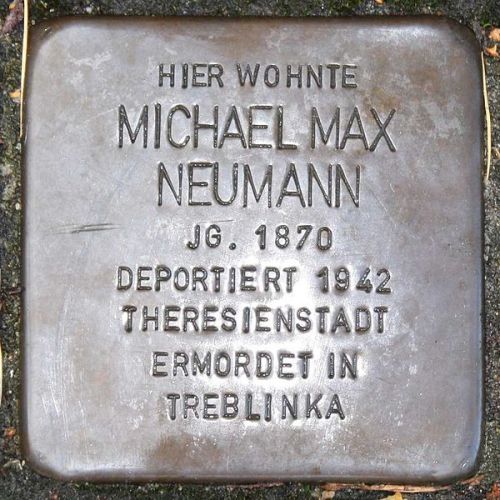 Stolpersteine Augustastraße 54 #2