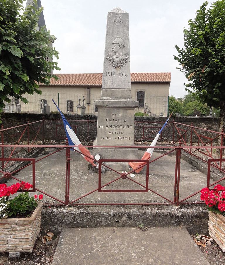 Monument Eerste Wereldoorlog Brocourt-en-Argonne