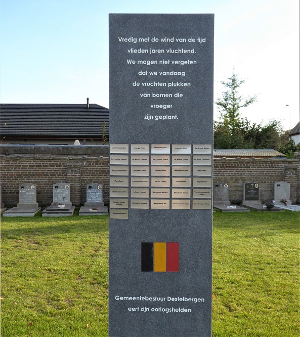 Gedenkteken Begraafplaats Destelbergen #3