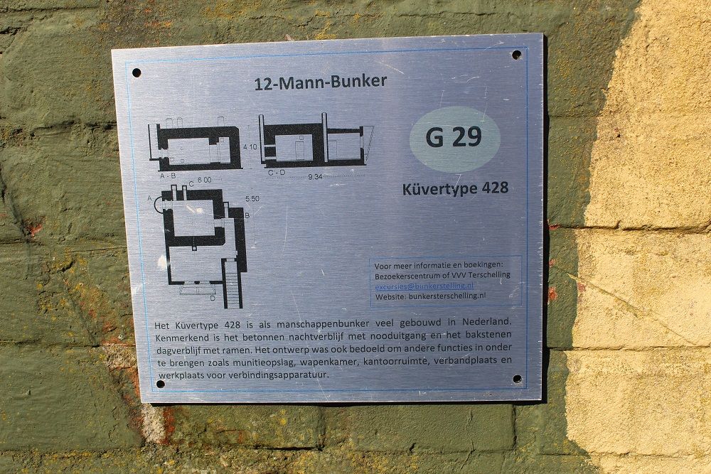 German Radarposition Tiger - Kvertype 428 12 Mann Bunker #2