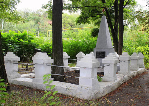 Collective Grave Soviet Soldiers Donetsk #1