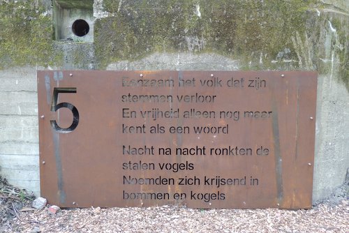 Bunker 5 Sttzpunkt Brnhild 'Park Tooenvliedt' #4