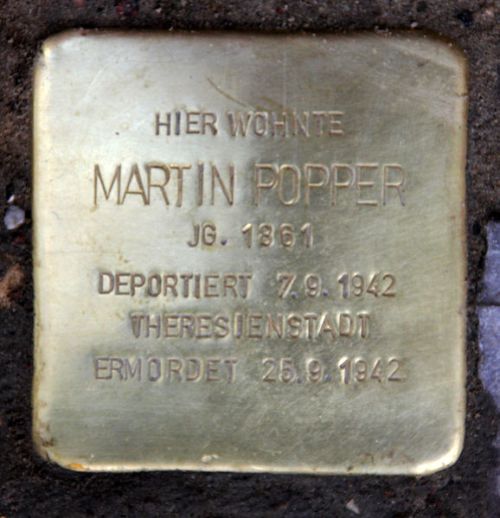 Stolpersteine Wundtstraße 64 #2