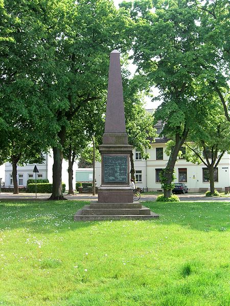 Franco-Prussian War Memorial Parchim #1