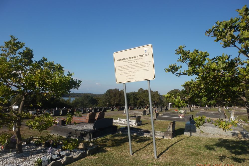 Oorlogsgraf van het Gemenebest Wamberal Cemetery #1