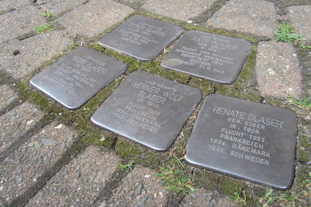 Stolpersteine Utrechter Strae 9 #1