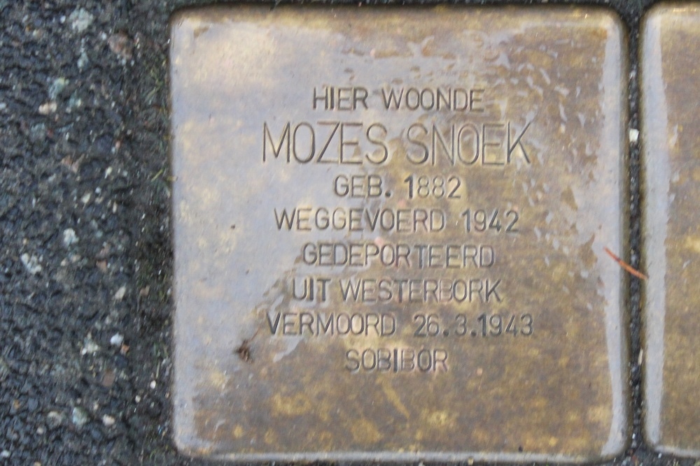 Stolpersteine Zaanweg 73 #2