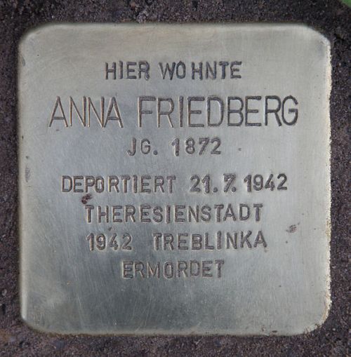 Stolperstein Eschershauser Weg 15 #1