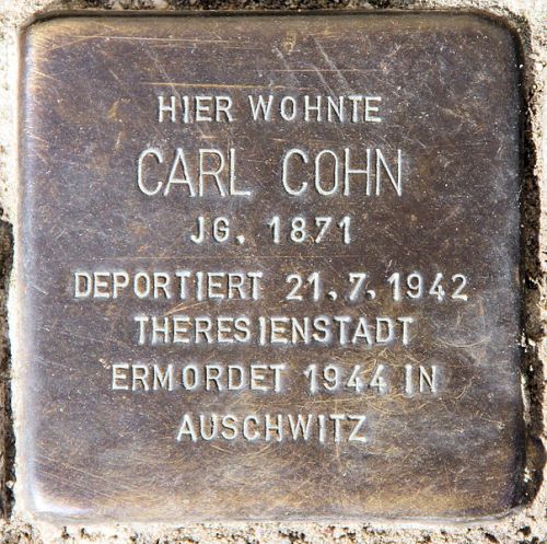 Stolpersteine Dahlmannstrae 1 #1