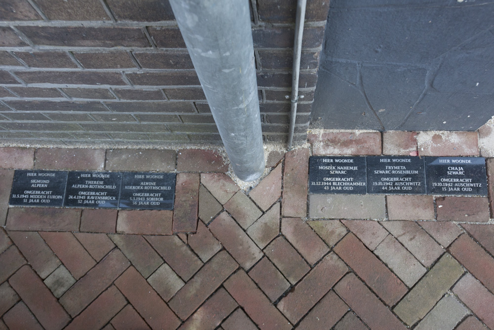 Memorial Stones Van Kinsbergenstraat 5 #3