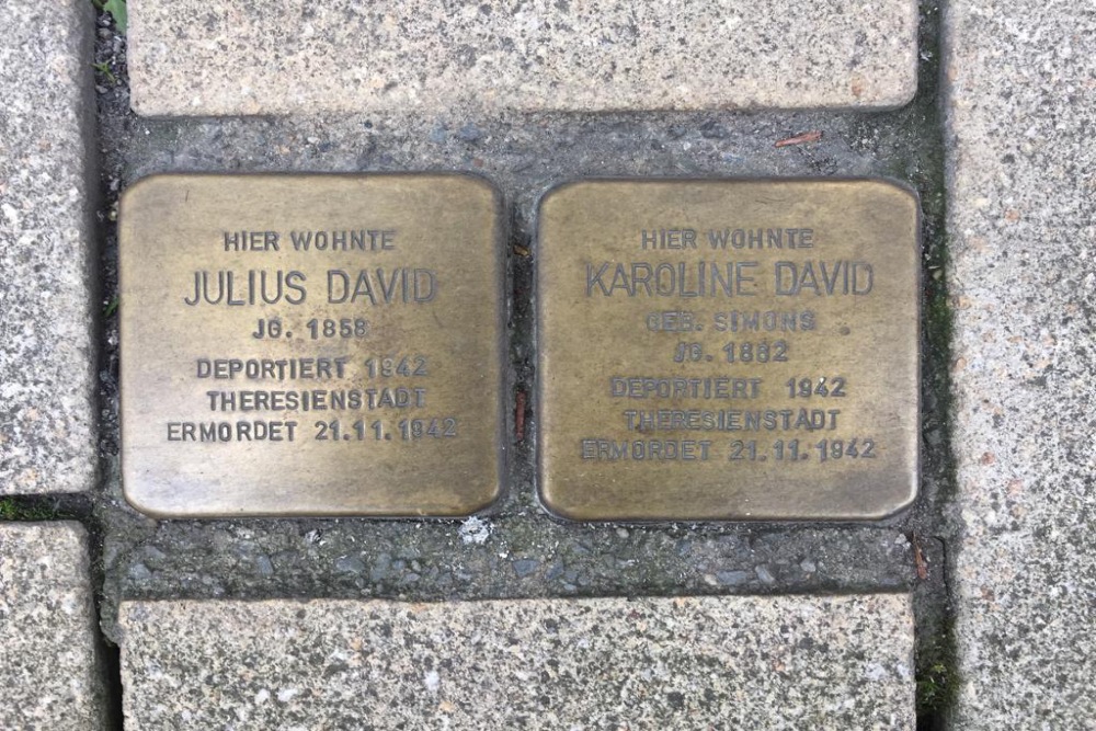 Stolpersteine Brckstrae 29 #1