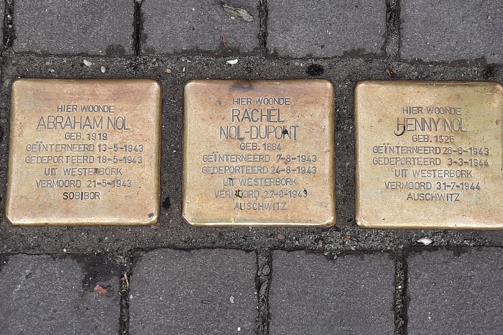 Stolpersteine Middelweg 20