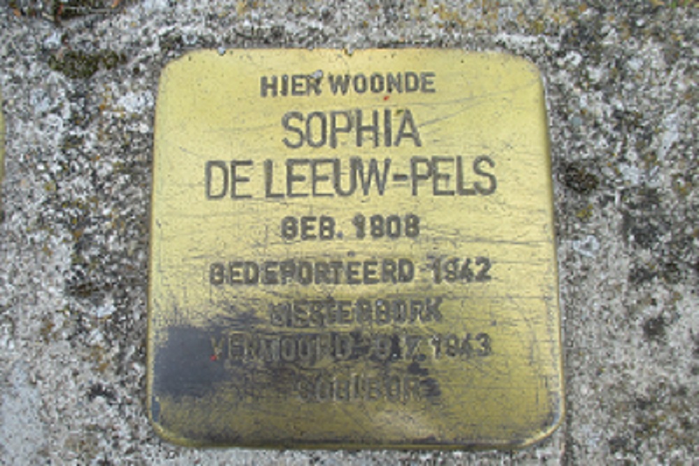 Stolpersteine Feiko Clockstraat 26 #3