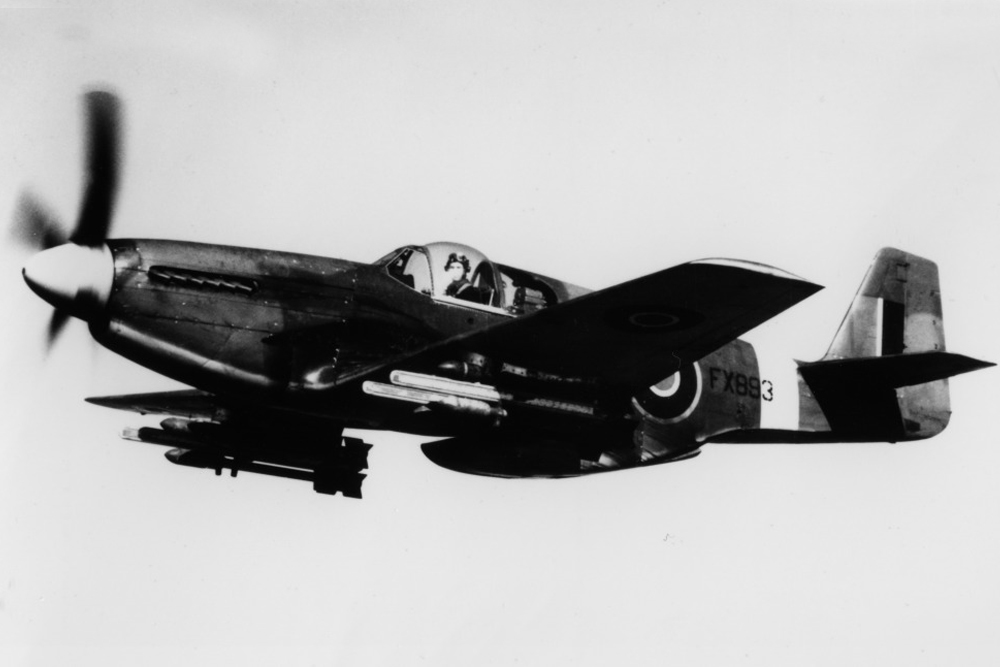 Crashlocatie P-51B/C Mustang Mk III FX895