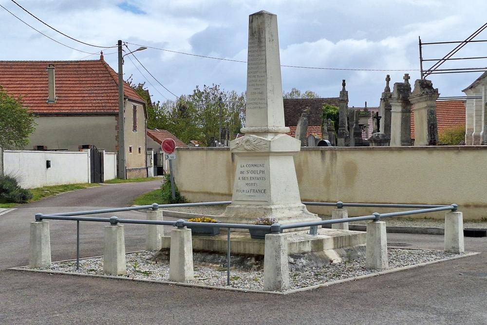 Oorlogsmonument Saint-Oulph