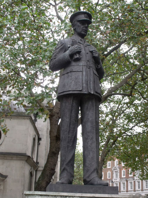 Statue Air Chief Marshall Lord Dowding #1