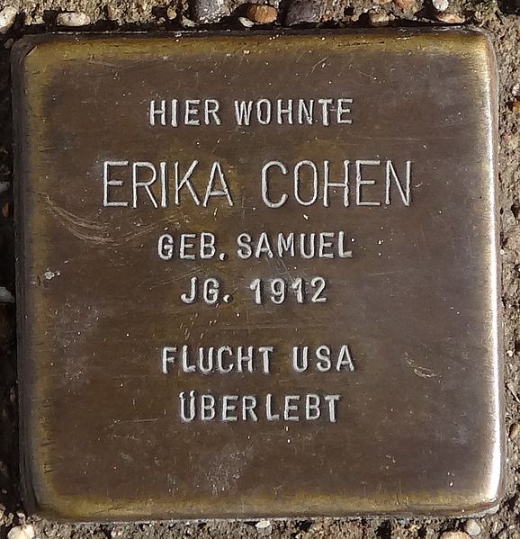 Stolpersteine Karl-Marien-Straße 17