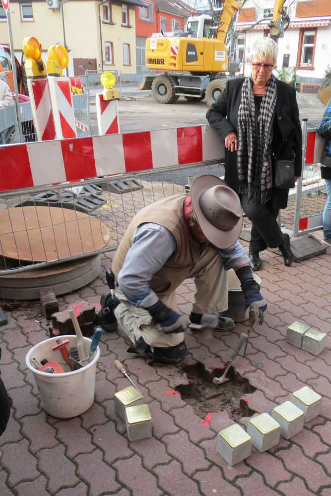 Stumbling stones Schwetzinger Strae 12 #3