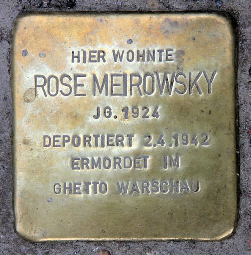 Stolpersteine Seesener Strae 18 #2