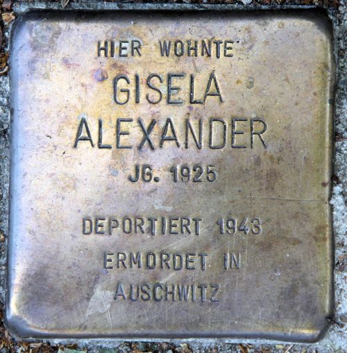 Stolpersteine Rheingoldstrae 4