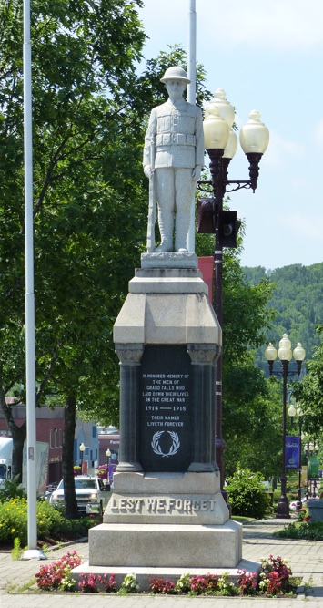 War Memorial Grand Falls #2