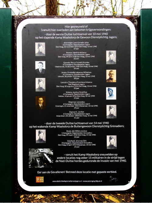 Gedenkteken Gesneuvelde Dienstplichtige Grenadiers en Jagers #3