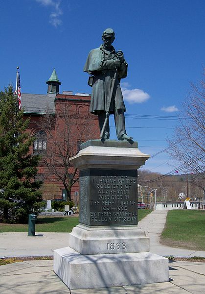 Monument Amerikaanse Burgeroorlog Claremont #1