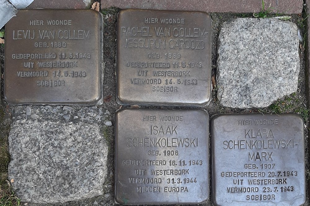 Stolpersteine Lange Groenendaal 38