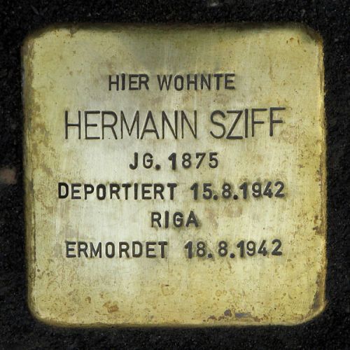 Stolpersteine Marienstrae 27 #2